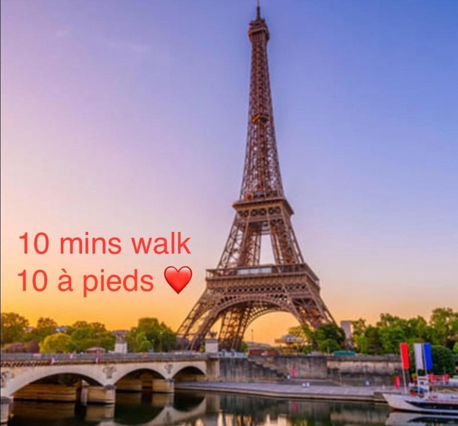 Elegant Appartement Trocadero Paris Ngoại thất bức ảnh